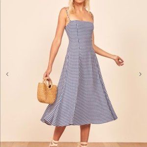 Reformation Vollare Dress - Madison (Gingham) 4